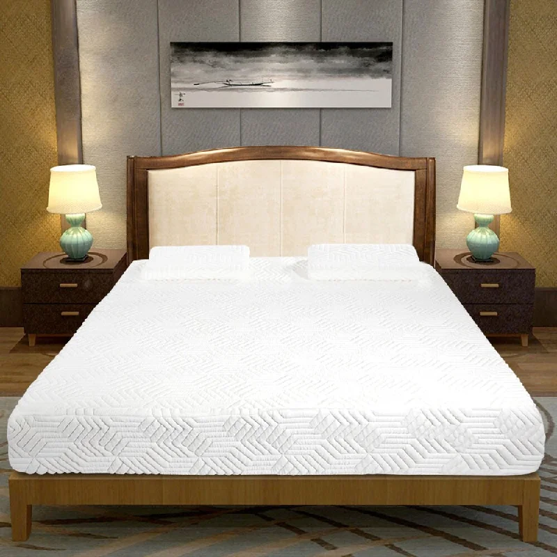 10" Three Layers Mattress Memory Foam Cool Medium Firm