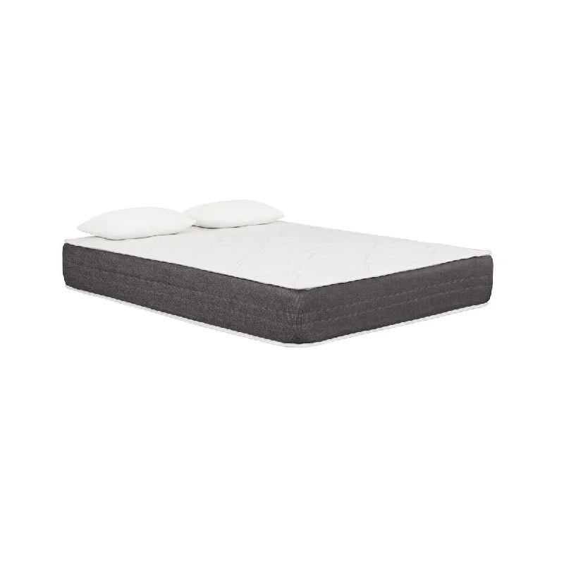 Ari 12 Inch Modern Queen Mattress with 2 Pillows, Pocket Coil, Memory Foam