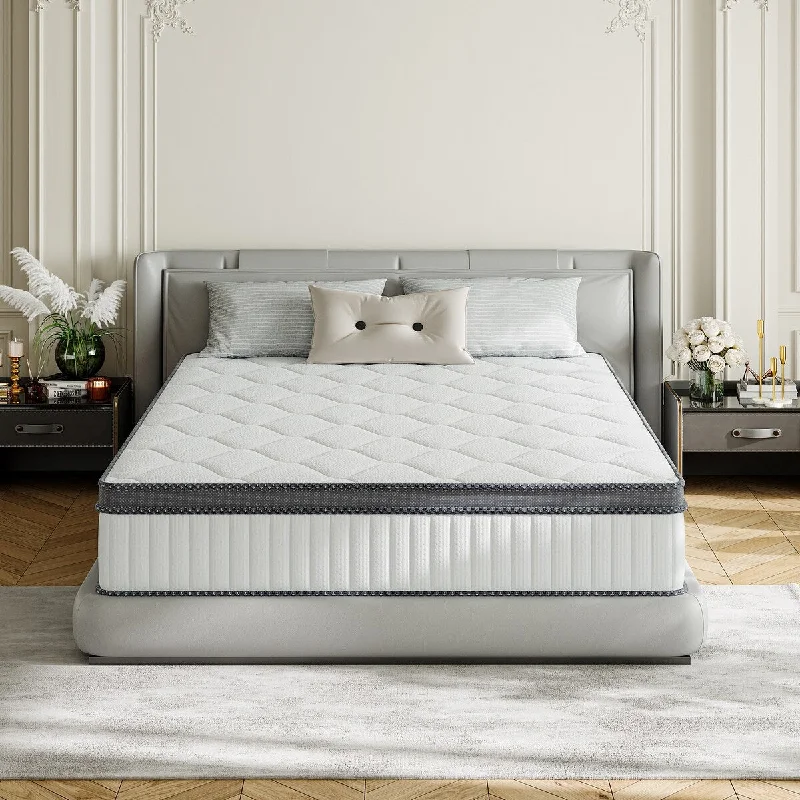 Babo Care 12'' Medium Hybrid Gel Memory Foam Mattress In a Box