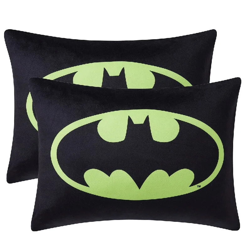 Batman Signal Reversible 20" x 26" Bed Pillow 2 Pack