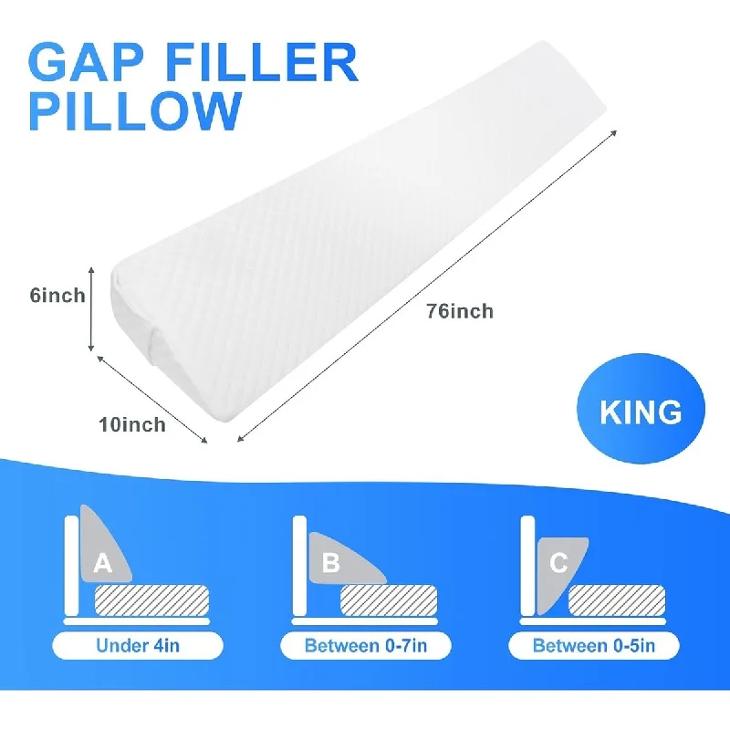 Bed Wedge Pillow for Headboard