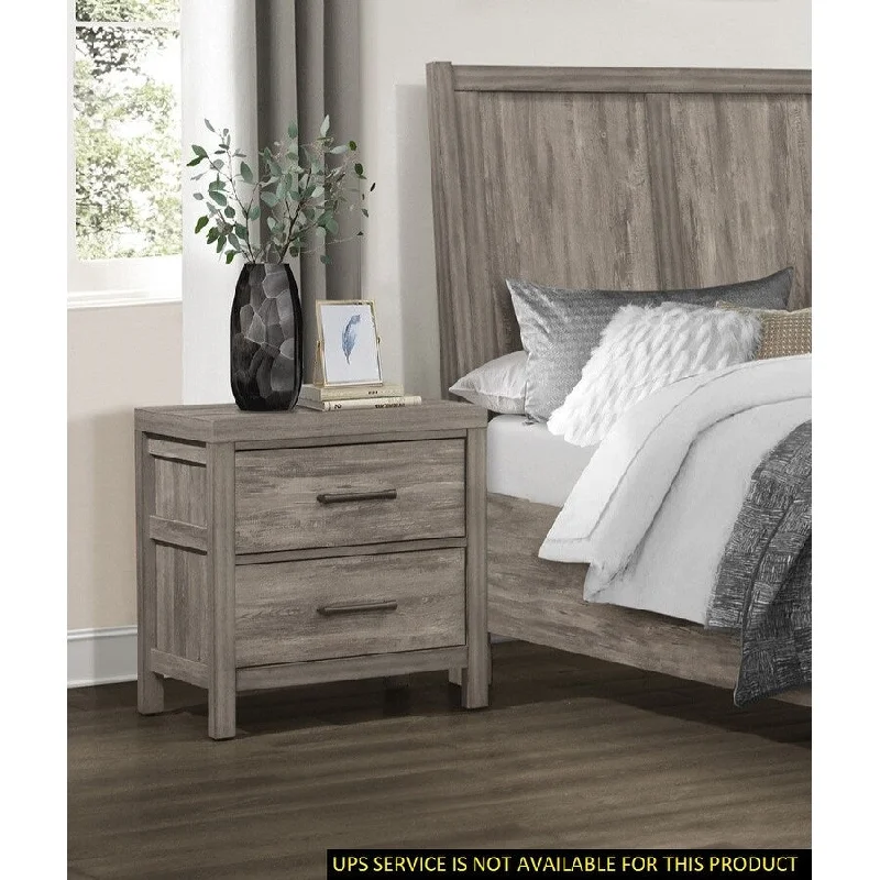 Bedroom Gray Finish Premium Melamine Laminate Wooden Furniture