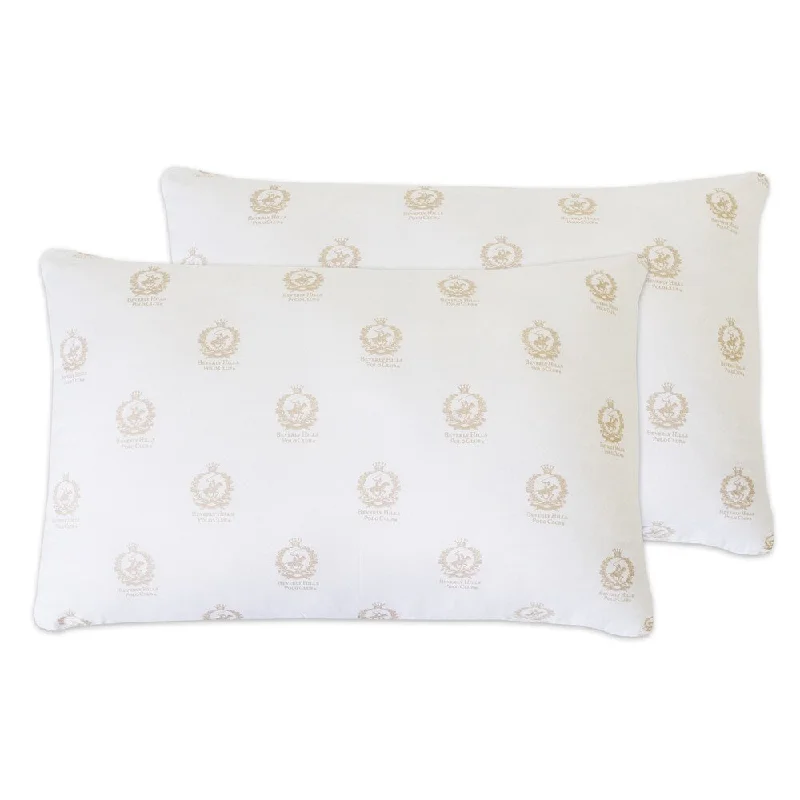 Beverly Hills Polo Club Down Alternative Bed Pillow (Set of 2) - White