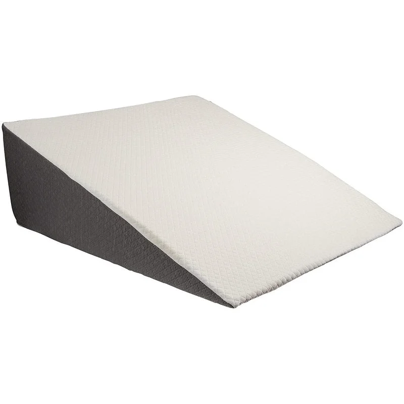 Extra Large Bed Wedge Pillow Memory Foam Top (31” x 33”)