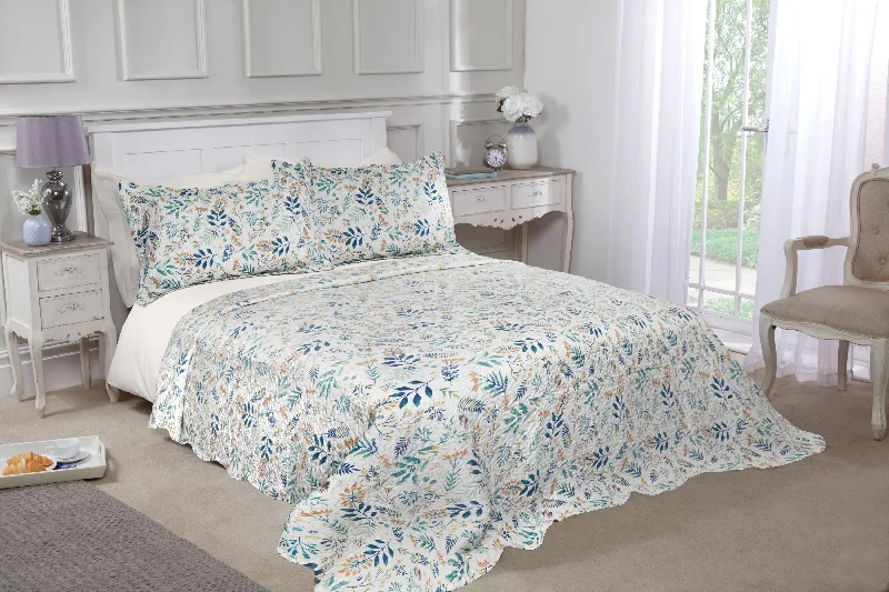 Fernley - Quilted Patchwork Bedspread Set