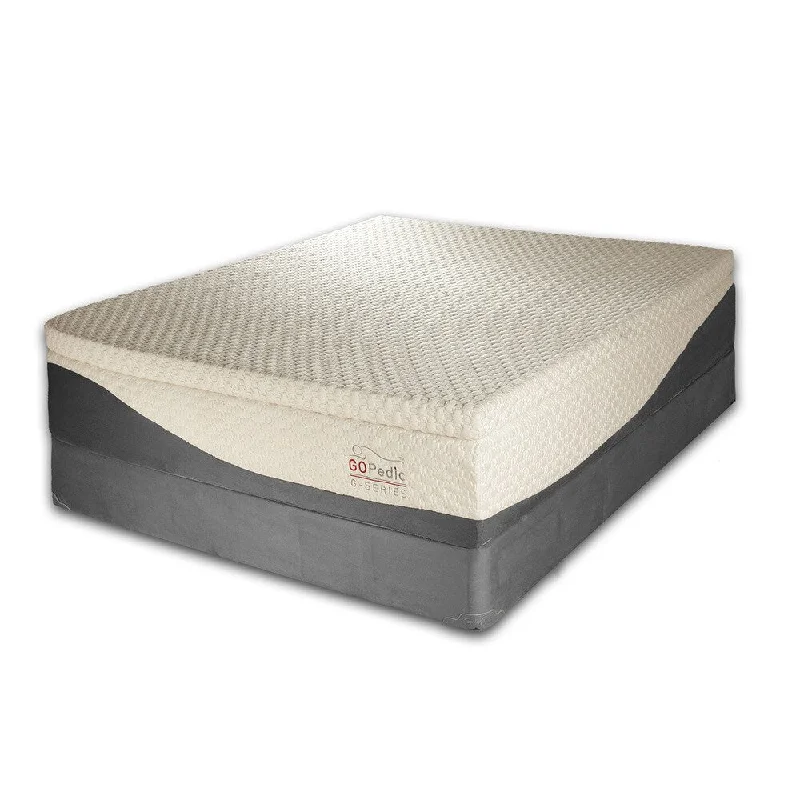 Go Pedic 14-inch Queen-size Gel Memory Foam Mattress