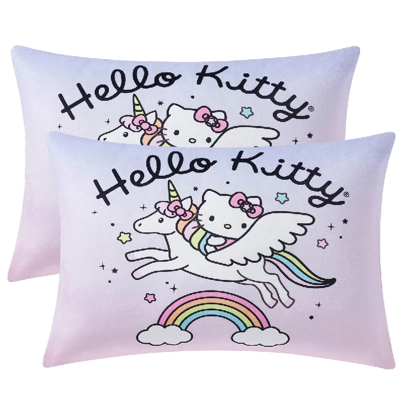 Hello Kitty Reversible 20" x 26" Bed Pillow 2 PK