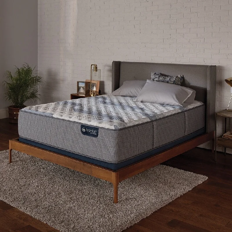 iComfort Blue Fusion 500 14-inch Extra Firm Hybrid Mattress Set