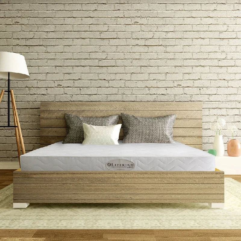 Lifekind Euro 7-inch Certified Organic Latex Mattress - Full / Medium