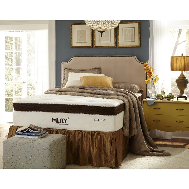 Mlily Bliss 15-inch California King-size Gel Memory Foam Mattress