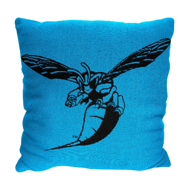 NCAA Delaware State Hornets Homage 20 Inch Jaquard Pillow