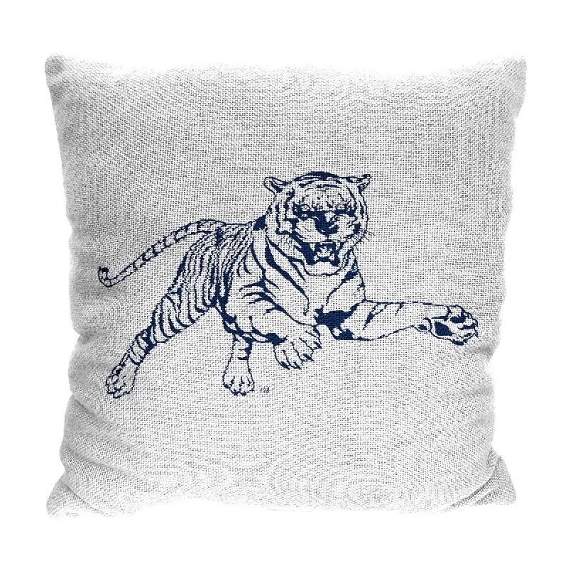 NCAA Jackson State Tigers Homage 20 Inch Jaquard Pillow