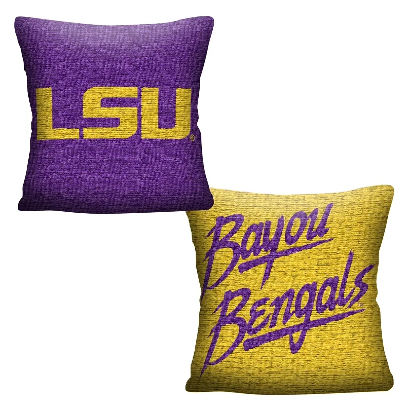 NCAA LSU Invert 20 Inch Pillow