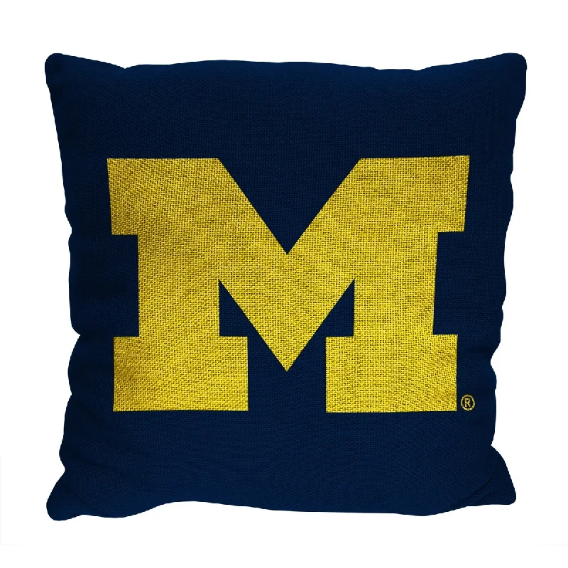 NCAA Michigan Wolverines Invert 20 Inch Pillow