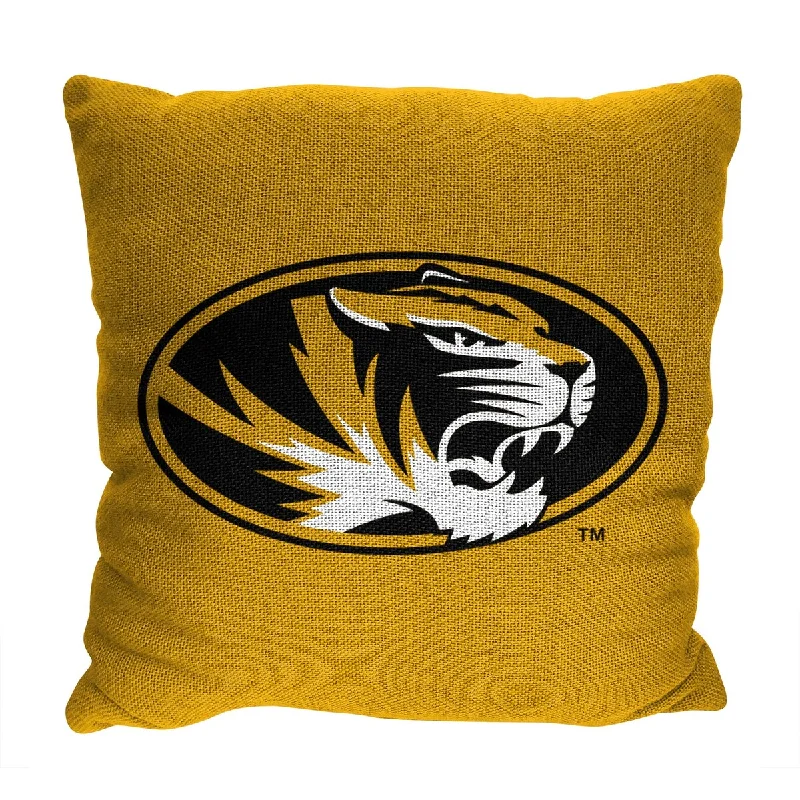 NCAA Missouri Tigers Invert 20 Inch Pillow