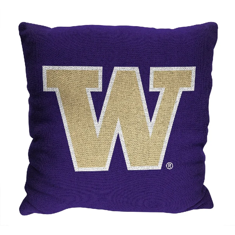 NCAA Washington Huskies Invert 20 Inch Pillow