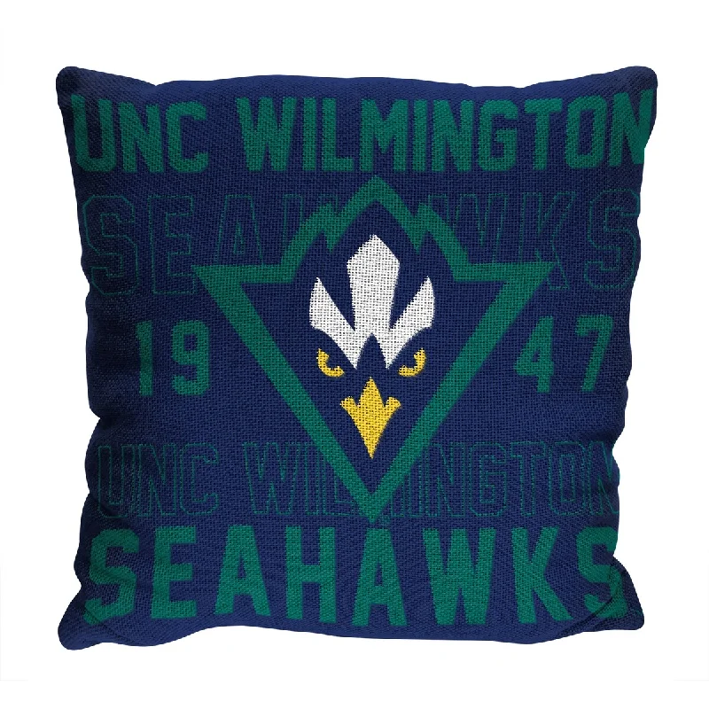 NCAA Wilmington Stacked 20 Inch Pillow Stacked 20 Inch Pillow