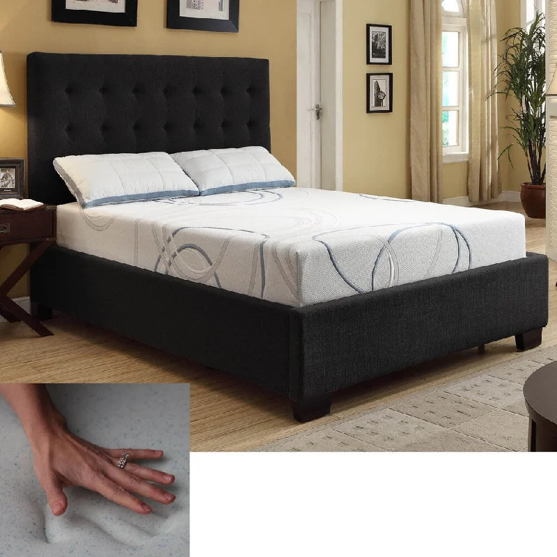 NuForm Luxury Gel Memory Foam 9-inch Dual Layer King-size Mattress