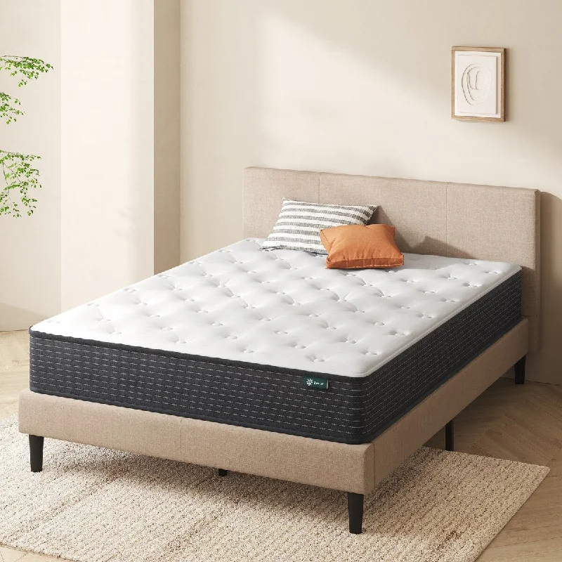 Priage by ZINUS Support Pocket Spring Hybrid 8" Mattress - N/A