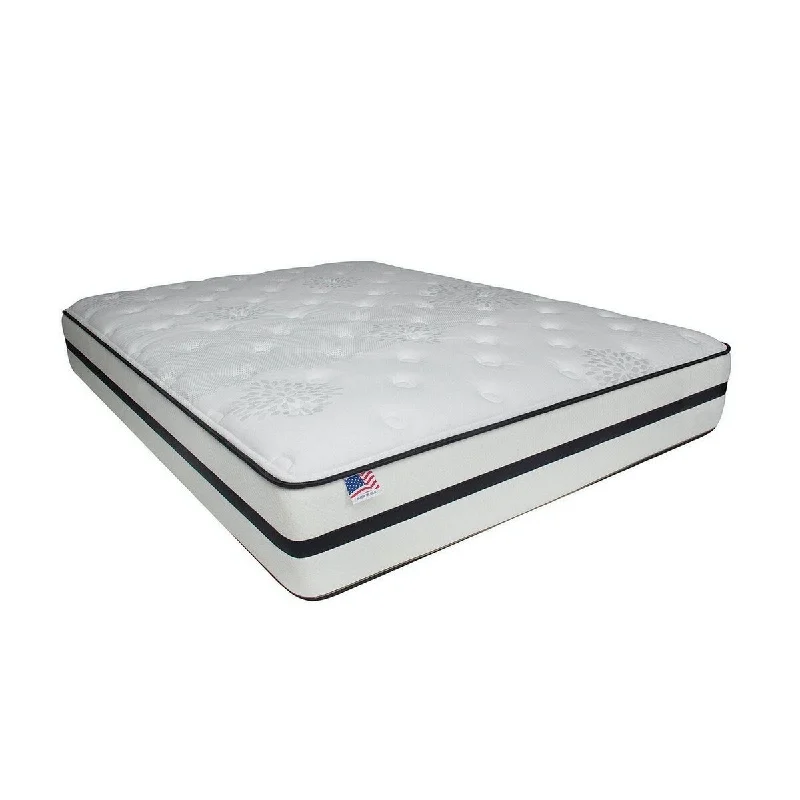 Rith 12 Inch California King Mattress, High Density Foam, Tight Top, Plush