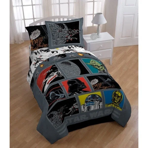 Star Wars Classic Death Star Twin 5-piece Bed in a Bag Set