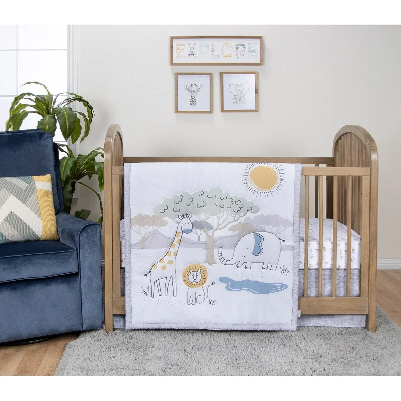 Tanzania 4 Piece Crib Bedding Set