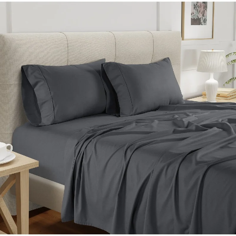 Tencel Eucalyptus Bed Sheets Deep Pocket Fitted Sheets & Pillowcases