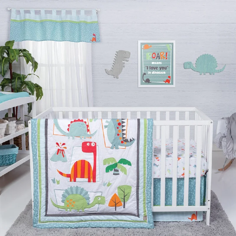 Trend Lab Dinosaur Roar 3-piece Crib Bedding Set