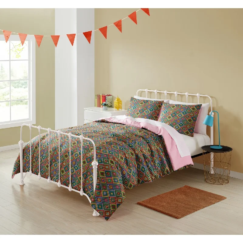 Asher Home Wonderland Knit Comforter Set