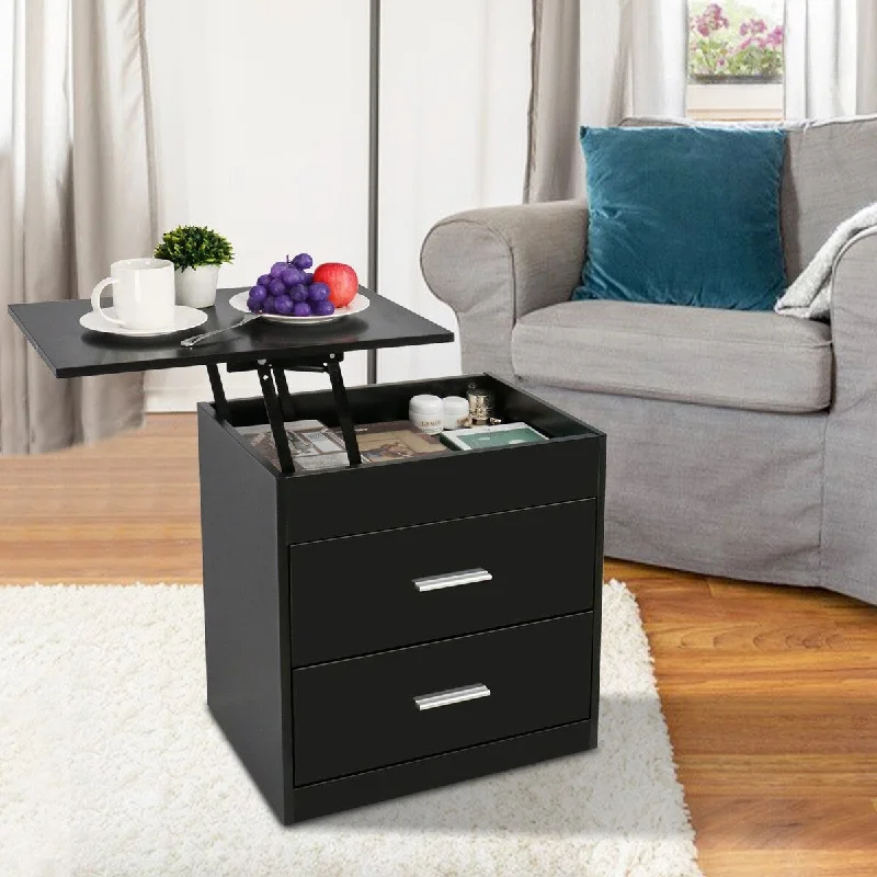 BOSCARE Nightstand with Lifting Top