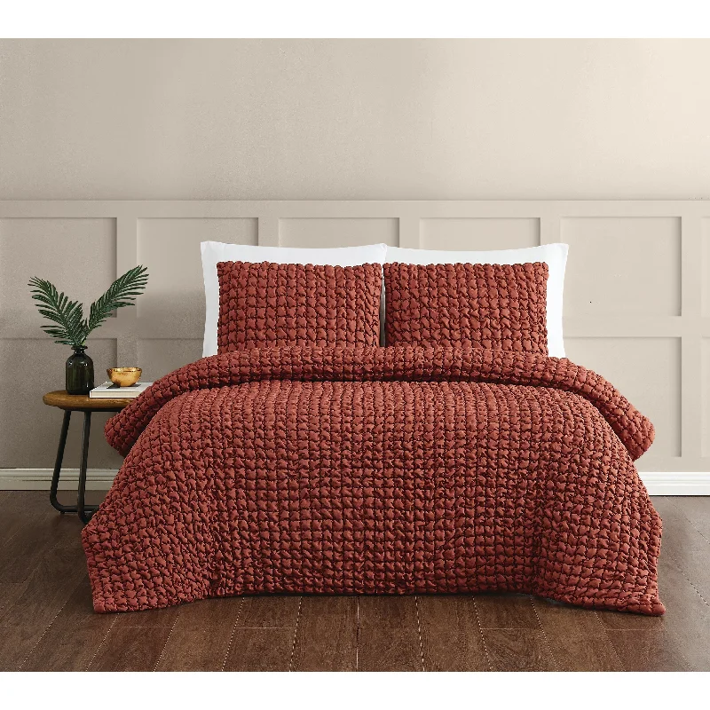 Christian Siriano NY® Textured Puff Comforter Set