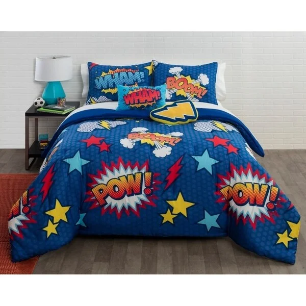 Comic 5-piece Comforter Set