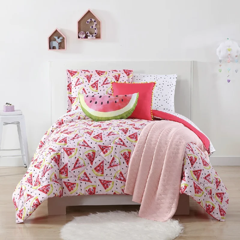 My World Fruity Printed 3-piece Comforter Set