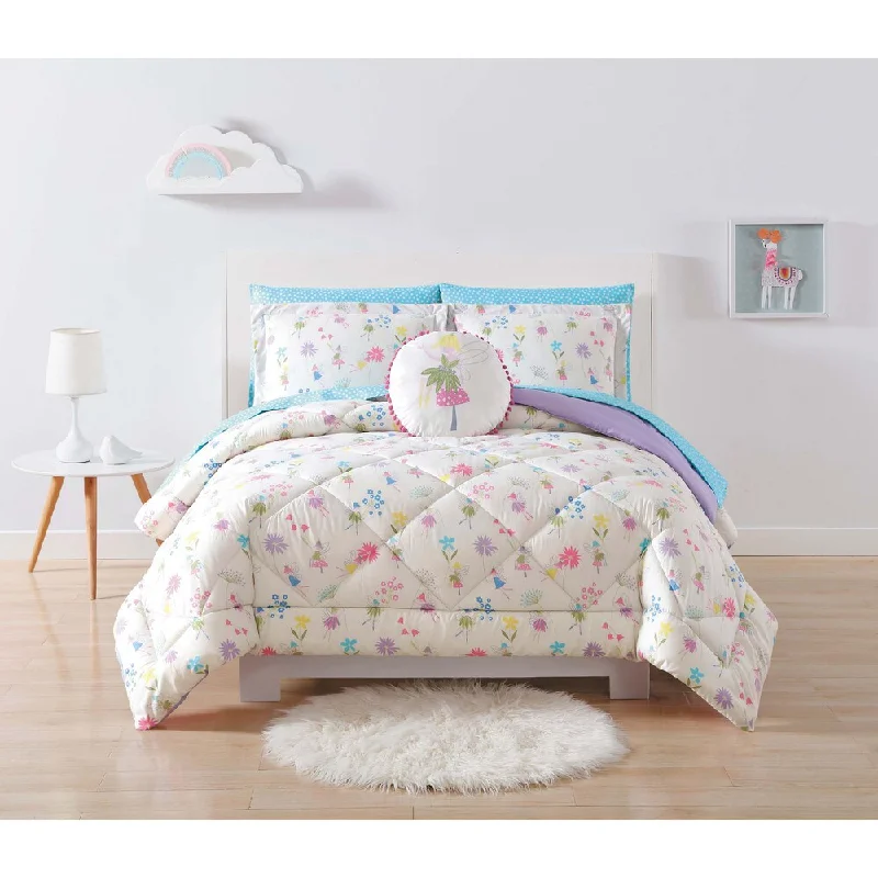 My World Garden Fairies 3-piece Comforter Set