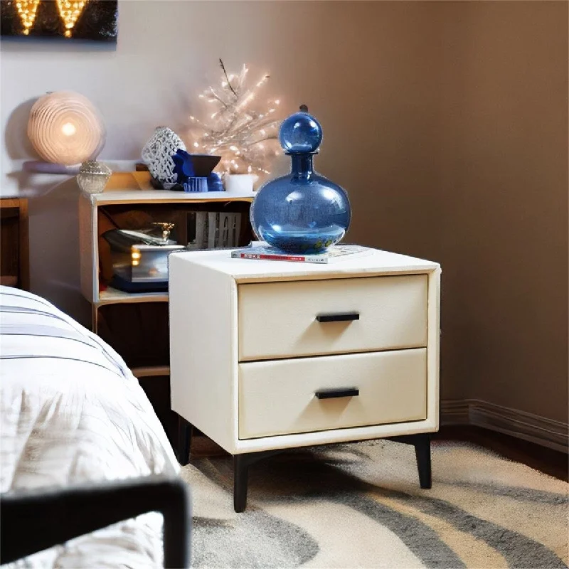 Nightstand with 2 Drawers