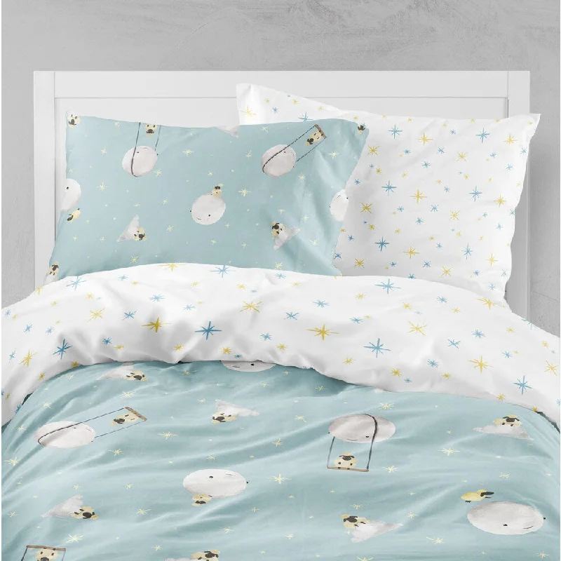 Oliver Gal Signature Collection Sheep & Moon Duvet