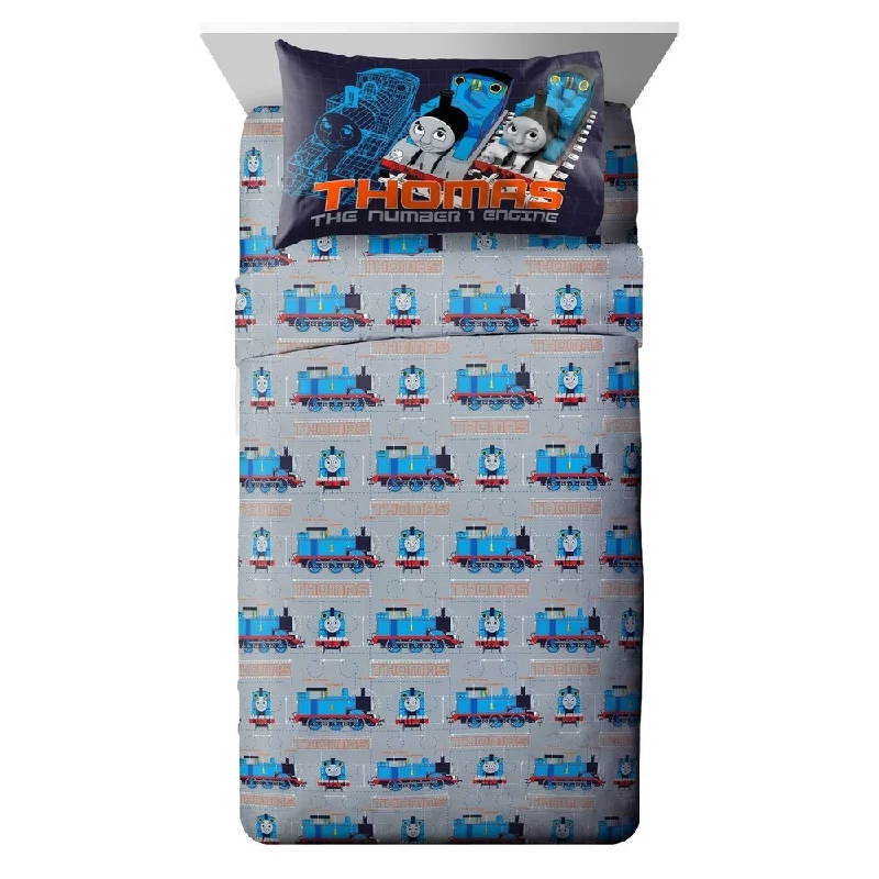 Thomas The Tank Engine Tech 4 Piece Full Sheet Set