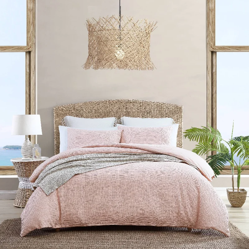 Tommy Bahama Textured Waffle Cotton Comforter Set