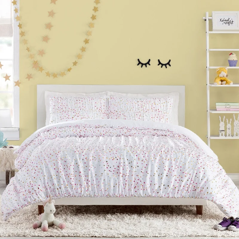 Urban Playground Iridescent Stars Comforter Set