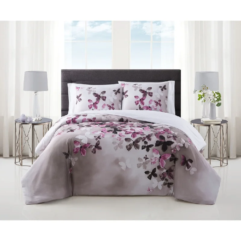 Vince Camuto Lissara 3 Piece Duvet Cover Set