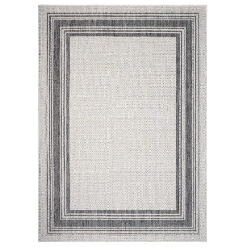 8' X 10' Indoor / Outdoor Area Rug - Gray