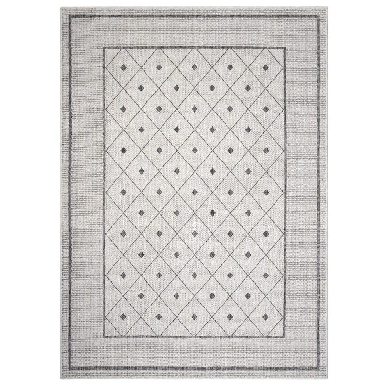 8' X 9' Indoor / Outdoor Area Rug - Gray