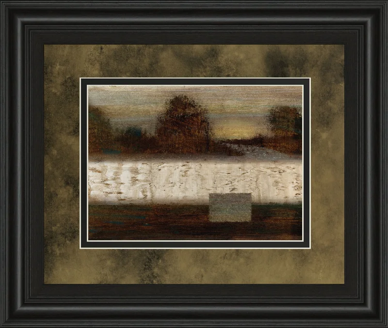 Secluded Forest By Roxi Gray - Framed Print Wall Art - Dark Brown